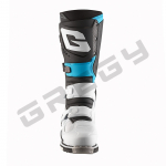 Čižmy GAERNE SG22 White / Black / Light blue