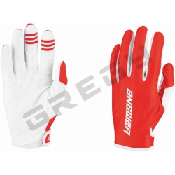 Detské rukavice ANSWER 22 ASCENT Red / White - Detské veľkosti: L (Detská)