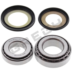 Sada ložísk a gufier krku riadenia