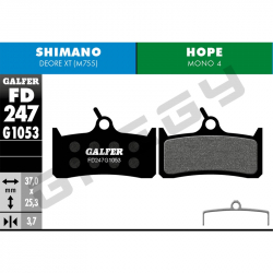 Brzdové doštičky SHIMANO Deore XT old