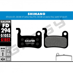 Brzdové doštičky SHIMANO Deore XT/LX