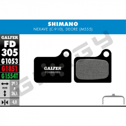 Brzdové doštičky SHIMANO Nexave