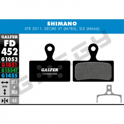 Brzdové doštičky SHIMANO XTR/SLX