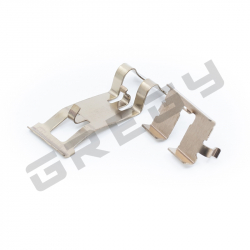 Pliešok predného brzdového strmeňa KXF 24 - set