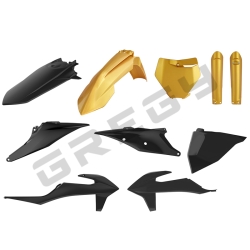 Sada plastov KTM SX 19 GOLD/BLACK