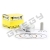 Piestna sada KTM 350 EXCF - Rozmer: 87,96 mm